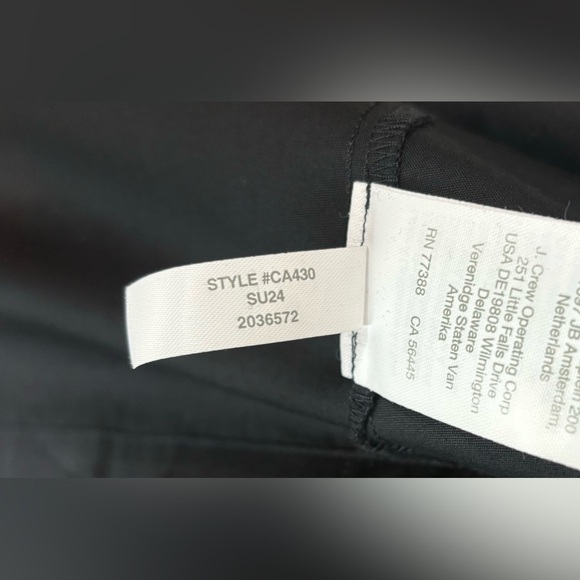 NEW J.Crew $128 One Shoulder Ruffle Midi Dress in Black Size 12 0906 - Picture 11 of 12